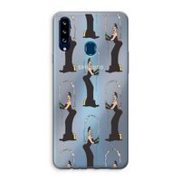 Pop Some Kim: Samsung Galaxy A20s Transparant Hoesje