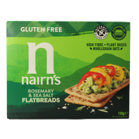 Flatbread rosemary & seasalt 150 Gram