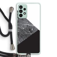 Combinatie marmer: Samsung Galaxy A52s 5G Transparant Hoesje met koord