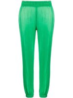 Cotton Citizen pantalon de jogging fuselé en velours - Vert