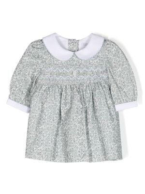 Patachou robe en coton à fleurs - Vert