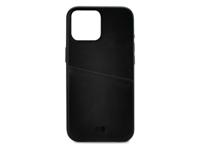 Senza Senza Pure Leather Cover with Card Slot Apple iPhone 14 Pro Max Deep Black