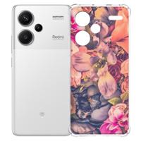 Xiaomi Redmi 13 Pro Plus Hoesje - Bosje Bloemen TPU Antishock