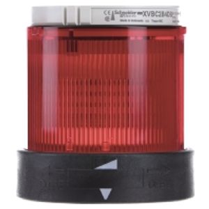 XVBC2B4  - Continuous light module 24VAC 24VDC red XVBC2B4