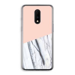 A touch of peach: OnePlus 7 Transparant Hoesje