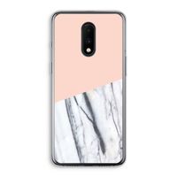 A touch of peach: OnePlus 7 Transparant Hoesje A touch of peach: OnePlus 7 Transparant Hoesje