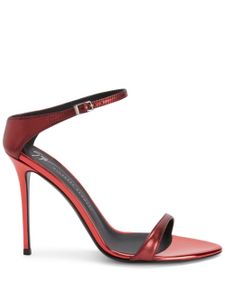 Giuseppe Zanotti sandales Beverlee 105 mm à talon aiguille - Rouge