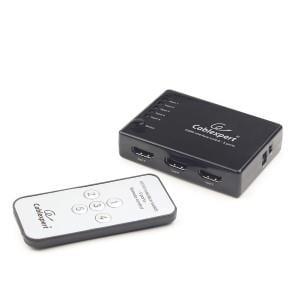 Gembird HDMI switch 5 in->1 uit met AB - 7541963