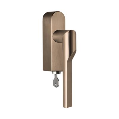 Formani GL101-DKLOCK-O draaikiepgarnituur afsluitbaar PVD licht brons linksdraaiend