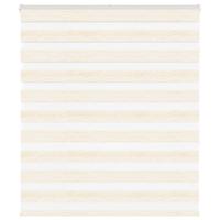 VidaXL Zebra rolgordijn 105x150 cm stofbreedte 100,9 cm marmerbeige