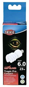 TRIXIE REPTILAND TROPIC PRO COMPACT 6.0 UV-B LAMP 23 WATT 6X6X15,2 CM