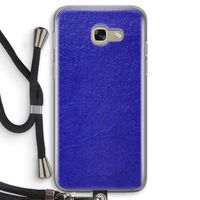 Majorelle Blue: Samsung Galaxy A5 (2017) Transparant Hoesje met koord