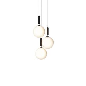 Nuura Miira 3 Large Hanglamp - Grijs - Wit