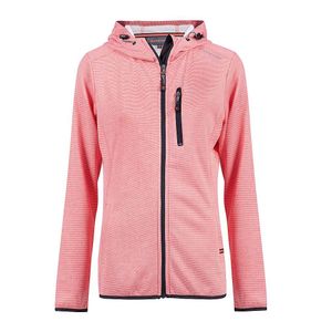Life Line Janine Cayenne Hooded Sweat Vest Dames Life Line Janine Cayenne Hooded Sweat Vest Dames