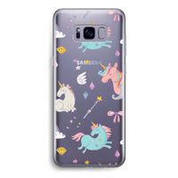 Fantasiewereld: Samsung Galaxy S8 Transparant Hoesje Fantasiewereld: Samsung Galaxy S8 Transparant Hoesje