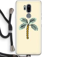 Palmboom: LG G7 Thinq Transparant Hoesje met koord
