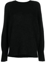 Isabel Benenato collarless double-breasted cardicoat - Noir