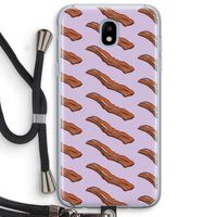 Bacon to my eggs #2: Samsung Galaxy J5 (2017) Transparant Hoesje met koord Bacon to my eggs #2: Samsung Galaxy J5 (2017) Transparant Hoesje met koord