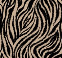 Wandbekleding Onregelmatig zwart en beige zebrapatroon Wandbekleding Onregelmatig zwart en beige zebrapatroon