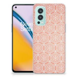 OnePlus Nord 2 5G TPU bumper Pattern Orange