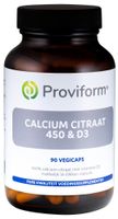 Proviform Calcium Citraat 450 & D3 Capsules - thumbnail