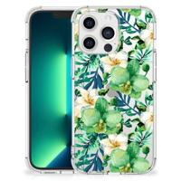 iPhone 13 Pro Max Case Orchidee Groen