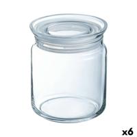 Blik Luminarc Pav Transparant Siliconen Glas (1 L) (6 Stuks)