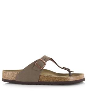 BIRKENSTOCK Birkenstock - Gizeh | Mocha Regular Bruin Synthetisch Teenslippers Unisex