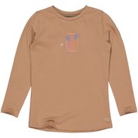 LEVV Little Meisjes shirt - Gesot - Klei bruin - thumbnail