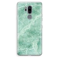 Groen marmer: LG G7 Thinq Transparant Hoesje