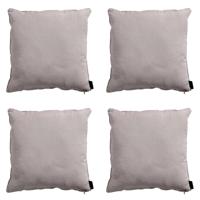 Sierkussen 60x60 piping Panama taupe (4 stuks) Madison - Madison
