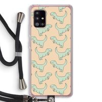 Dinos: Samsung Galaxy A51 5G Transparant Hoesje met koord