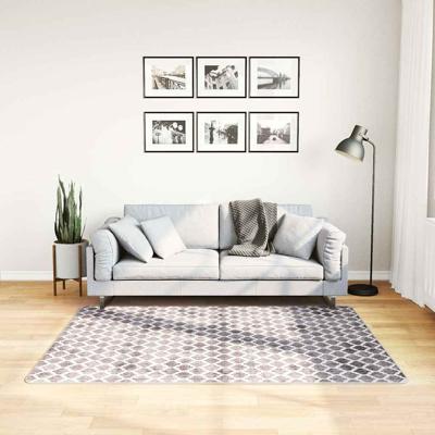 VidaXL Vloerkleed wasbaar anti-slip 120x170 cm meerkleurig