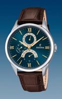 Horlogeband Festina F16823/A Leder Bruin