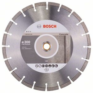 Bosch Accessoires Diamantdoorslijpschijf Standard for Concrete 300 x 20,00+25,40 x 2,8 x 10 mm 1st - 2608602543