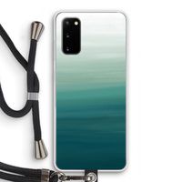 Ocean: Samsung Galaxy S20 Transparant Hoesje met koord