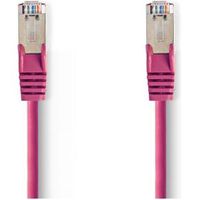 CAT5e SF/UTP-Netwerkkabel | RJ45 Male - RJ45 Male | 3,0 m | Roze - thumbnail