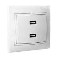 Decoratieve omlijning voor lichtschakelaar Solera erp2usbu