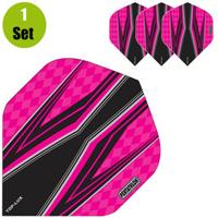 Pentathlon Pentathlon TDP Lux Vision Black Dartflights - Roze
