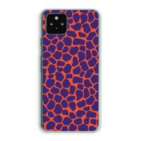Purple Giraffe: Google Pixel 5a 5G Transparant Hoesje