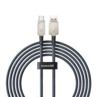 Baseus Unbreakable USB A naar USB C-kabel 2 m 100 W Wit