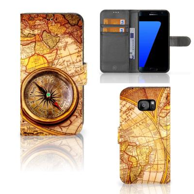Samsung Galaxy S7 Edge | Flip Cover | Kompas