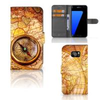 Samsung Galaxy S7 Edge | Flip Cover | Kompas