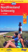 Fietskaart 01 ADFC Radtourenkarte Nordfriesland Schleswig | BVA BikeMe