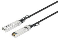 Intellinet 508377 InfiniBand en Glasvezelkabel 0,5 m SFP+ Zwart, Zilver