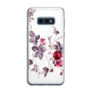 Mooie bloemen: Samsung Galaxy S10e Transparant Hoesje