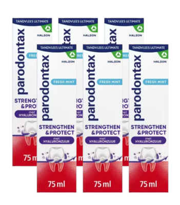 Parodontax Strengthen & Protect Fresh Mint Tandpasta Multiverpakking