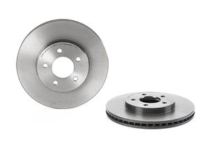 Remschijf COATED DISC LINE BREMBO, Remschijftype: Binnen geventileerd, u.a. für Mazda, Ford, Ford Usa