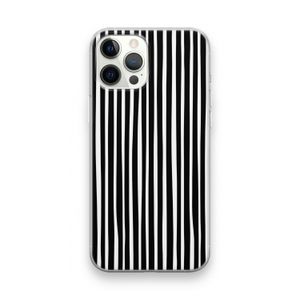Stripes: iPhone 12 Pro Max Transparant Hoesje