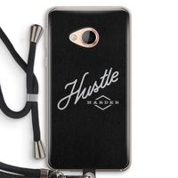 Hustle: HTC U Play Transparant Hoesje met koord